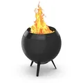 Produktbild: MOON 45 Feuerschale Ø 45 cm All Black / niedrig