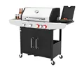 Produktbild: ProfiCook Gasgrill PC-GG 1312, Gasgrill bis zu 450°C, Grillroste aus Gusseisen