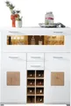 Produktbild: Innostyle Barschrank FUN PLUS (Barschrank, OTTOs Choice) Maße: 120 x 129 x 37 cm (B/H/T), mit LED-Beleuchtung
