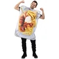 Produktbild: PartyXPeople Currywurst Kostüm Extra Scharf mit Ketchup & Majo für Erwachsene Onesize Essen & Trinken Fasching Karneval JGA