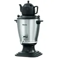 Produktbild: Bartscher Samowar Samowar 3,2L, mit Steingut Teekanne 0,8L, Edelstahl, 191004