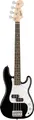 Produktbild: Fender Squier E-Bass - Mini Precision Bass, Schwarz, Inklusive kostenloser virtueller Kurse auf Fender Play