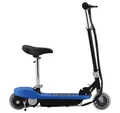 Produktbild: vidaXL Scooter E-Scooter mit Sitz 120 W Blau, (1 tlg)