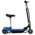 Produktbild: Elektroroller Mit Sitz 120 W Blau