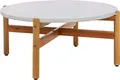 Produktbild: Terracina Sofatisch Ø85cm Natur, weiß.