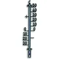 Produktbild: Herter - Innen/Außenthermometer Metall rostfrei 42cm