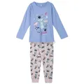 Produktbild: Lilo & Stitch Schlafanzug Disney Lilo und Stitch Mädchen Schlafanzug Pyjama blau 164