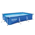 Produktbild: Stahlrahmenpool Steel Pro 300x201x66cm blau eckig robuster Stahlrahmen o. Pumpe