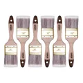 Produktbild: Flachpinsel-Set 6-teilig 6 Stück – 60 mm Breite Malerpinsel Set mit Holzgriff...