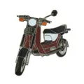 Produktbild: Pin Anstecknadel Simson Roller SR50 Plakette Geschenk Fan Stecker Moped Mokick