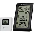 Produktbild: Bresser Wetterstation Meteo Temp W mit DCF-Funksignal Schwarz