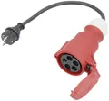 Produktbild: AS Schwabe 61371 Strom Adapterkabel 16A Schwarz 0.3m H07RN-F 3G 2,5mm²