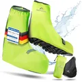 Produktbild: Nextcover® Schuhüberzieher wasserdicht I 100% wasserdichte Fahrrad Überschuhe I Reflektierende Regenschutz Schuhe I Regenüberzieher Schuhe I Überzieher Schuhe I Schuhschutz I Überschuhe Fahrrad
