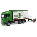 Produktbild: Bruder® Spielzeug-Transporter bruder Tiertransport-LKW Scania Super 560R grün/weiß 1:16 grün