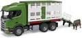Produktbild: Bruder® Spielzeug-LKW Bruder Scania Super 560R Tiertransport-LKW mit 1 Rind 03548, (1-tlg)
