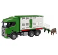 Produktbild: Bruder® Modellauto Spielzeugauto Scania Super 560R Tiertransport-LKW mit 1 Rind
