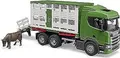 Produktbild: BRUDER 03548 Scania Super 560R Lkw Transport Kuh