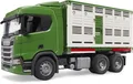 Produktbild: bruder 03548 Scania Super 560R Tiertransport-LKW mit Rind