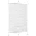 Produktbild: Sekey Plissee Sonnenschutzrollo ohne Bohren Verspannt Blickdicht Lichtschutz, blickdicht, Klemmfix, Verspannt Jalousie Rollos für Fenster / Tür weiß 75 cm x 200 cm