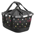 Produktbild: KlickFix Fahrradkorb KLICKfix Fahrradkorb Bikebasket GT dots 42x33x27 cm