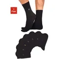 Produktbild: H.I.S Basicsocken Packung, 7 Stk. tlg. mit Komfortbündchen, Gr. 39-42, schwarz, , 353807-39