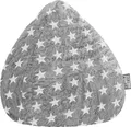 Produktbild: BeanBag Fluffy Stars L 70 x 90 cm, Grau