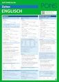 Produktbild: PONS Zeiten auf einen Blick Englisch: Alle englischen Zeiten im Überblick (PONS auf einen Blick)