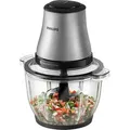 Produktbild: PHILIPS HR1503/00 3000 Series mit 2L Glasschüssel & PowerChop Technologie, Edelstahl Zerkleinerer