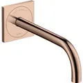 Produktbild: hansgrohe AXOR Uno Waschtischmischer, Elektronik, Unterputz, Ausladung 225mm, Netzbetrieb, 38120300, Farbe: Polished Red Gold