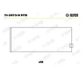 Produktbild: Glyco 71-3573/6 STD Pleuellager für BMW E30 Opel Omega B Wiesmann Land Rover