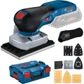 Produktbild: Bosch Schwingschleifer GSS 18V-13, Akku, 18V, 130 x 80mm, mit drei Schleifplatten und Koffer