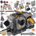 Produktbild: Schärfstation Schärfgerät Universal 8in1 Schärfer Bohrerschärfgerät Zubehör Set