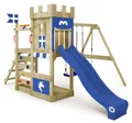 Produktbild: Spielturm Wickey RoyalFlyer mit Schaukel und Sandkasten in Blau