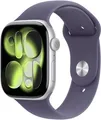 Produktbild: Apple Watch Series 11 (46mm) GPS+5G M/L (silber/nebelviolet) Smartwatch