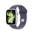 Produktbild: Apple Watch Series 11 GPS + Cellular 46mm Silber Aluminium Case mit Nebelviolett... MFCR4ZR/A