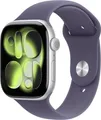 Produktbild: Apple WATCH Series 11 46mm GPS+Cellular Aluminiumgehäuse Silber Sportarmband Nebelviolett M/L
