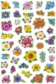 Produktbild: Schmucketikett Blumenköpfe 123 Stück, 10 St.
