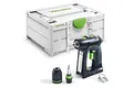 Produktbild: Festool Akku-Bohrschrauber C 18-Basic (mit Werkzeugfutter, Magnet-Bithalter, Schnellspannbohrfutter, Bit, Gürtelclip), im Systainer