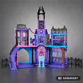 Produktbild: Monster High Haunted High School Spielset 35+ Teile 7+ Spielbereiche NEU OVP