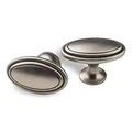 Produktbild: SO-TECH® Möbelknopf Oval Knopfgriff Möbelgriff Antik 60 x 35 mm
