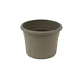Produktbild: greemotion Pflanzkübel Fiona, UV-Beständiger Blumentopf aus Kunststoff, Pflanzgefäß mit Bodenlöchern, Volumen ca. 8 l, ca. Ø 30 x H 21,5 cm