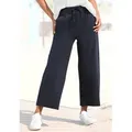 Produktbild: Elbsand Sweathose Neah in 7/8 Länge, Culotte aus weicher Sweatware mit Kordelzug, causal blau L (40)