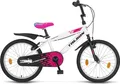 Produktbild: 20 Zoll Fahrrad TALSON Kinderfahrrad inkl. Kettenschutz und Zubehör Mädchen Weiß