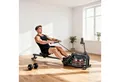 Produktbild: SPORTNOW Rudergerät mit LCD Display, Handyhalterung, Komfortabler Sitz, Vertikale Lagerung (Rudermaschine für Heimfitness, 1-tlg., Wasserrudergerät), für Zuhause, Schwarz