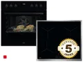 Produktbild: AEG AH43B Set Einbauherd OU5AE20AK + Induktionskochfeld OIX64A00XB
