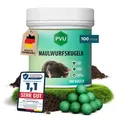 Produktbild: PVU Vergrämungsmittel Maulwurfkugeln, Maulwürfe vertreiben, MADE IN GERMANY, 100-St., MAULWURF VERTREIBER MADE IN GERMANY