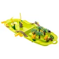 Produktbild: vidaXL Wasserspiel Koffer Jungle, Wasserbahn als Transportkoffer, Wasserspieltisch für Kinder ab 12 Monaten, Kinder Spielzeugkoffer Wasserspielzeug, Polypropylen