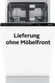 Produktbild: GORENJE vollintegrierbarer Geschirrspüler GV 583C10, 8 l, 10 Maßgedecke, TotalDry autom. Türöffnung