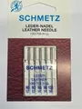 Produktbild: 5 Nähmaschinennadeln Schmetz 130/705HLL  LEDER, Schneidspitze, Stärke: 80-100