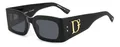 Produktbild: Dsquared2 D2 0109/S BLACK/GREY 52/23/140 Damen Sonnenbrillen